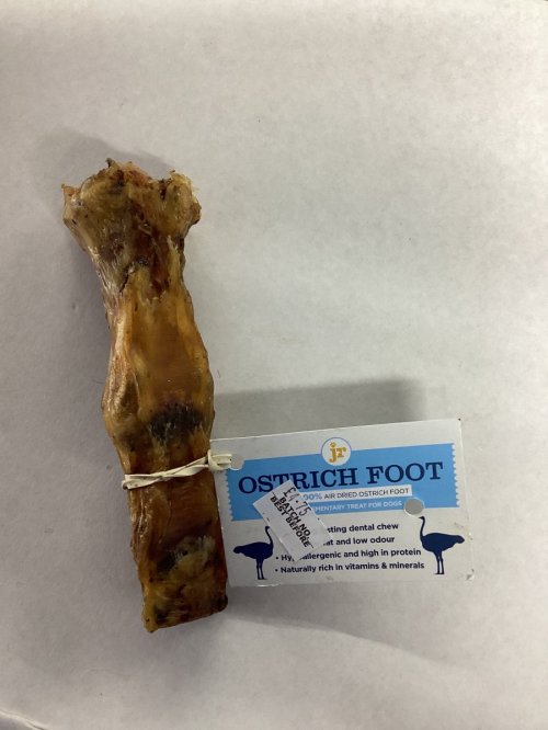 JR Air dried Ostrich Foot